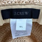 J.Crew 100% Rafia Women's Packable Straw Hat, Size M/L Photo 11