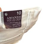 Gloria Vanderbilt  Amanda Wide‎ Leg Crop Jeans nwt Photo 4