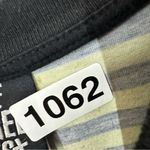 The Ragged Priest  Striped Mind Control Long Sleeve Layered Mens XS Black Yellow Photo 7