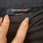 Teeze Me Black Jeweled Elegant Evening Mini Dress with train attached Photo 1