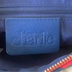 Charming Charlie red and blue clutch with tassel Photo 8