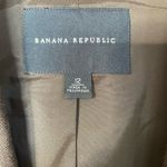 Banana Republic  Women's Cool Winter Brown Belted Linen Jacket Size 12 Belt Photo 7