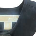 Michael Kors  Dress Womens Size 6 Black Sleeveless Halter Neck Keyhole Front Photo 3