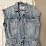 Pistola  Lennox Cap Sleeve Denim Romper Photo 4