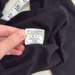 Frank And Oak  Black Fitted Long Sleeve Turtleneck Shirt Size Medium EUC Photo 4