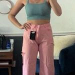SheIn Pink Cropped Jeans Photo 0