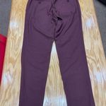 Ted Baker  Dress Pants Women 34 Purple Straight Leg Regular Fit Slash Pockets B47 Photo 4
