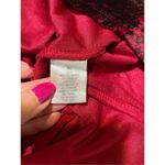 Dress Barn  Long Sleeve Red Velvet pullover top Photo 6