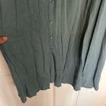 Frye  Button Front Cotton Midi Dress Photo 4