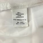 MELLODAY  Women's Off White Floral Satin A-Line Maxi Skirt Large NWT Photo 6