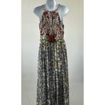 Anthropologie Bhanuni by Jyoti Maxi Dress Women's Sz 8 Tiered Boho (b33) Photo 1