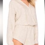 Cloth & Stone Dahl Romper Anthropologie snake print linen blend size small Photo 2