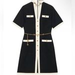 Gucci  Wool Silk Dress with Chain Belt size IT 40 Original Price $3755 Photo 1