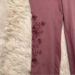 Style & Co  Embroidered Skinny Pant Antique Mauve Photo 4