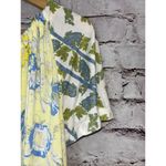 Free People Baja Babe Yellow Floral Cold Shoulder Women’s Shirt Size S Photo 2