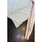 Tahari  Linen Blend Shirt Blouse Womens‎ Large Neutral Embroidered Church Office Photo 11