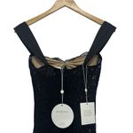 Miss Circle Veronica Black Lace Maxi Dress Sleeveless Dark Romantic Women’s XXS Photo 14