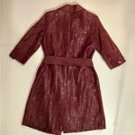Vertigo Paris  Color Rain Merlot Jacket Coat Photo 5