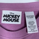 Disney  Mickey Mouse Purple Sweatshirt & Sweatpants Set Size XS/M EUC #CL-69 Photo 5