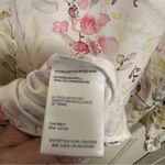 TRIBAL Women’s long sleeve Print Top With Double Frill Size Medium White Photo 5