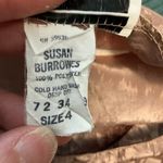 Vintage 80s dressy colorful leopard blouse Size 4 Photo 2