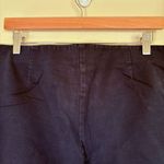 Lafayette 148 Lexington crop‎ side zip pants Black Size 14 Photo 6