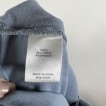 Lovers + Friends Jumpsuit Size S Blue Chambray Denim Long Sleeve Boho Chic Photo 9