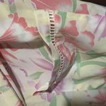 Victoria's Secret Vintage 1980s Victoria Secret Vicky Maxi Robe Pastel Floral Robe Dressing Gown Photo 3