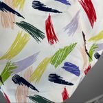 United Colors Of Benetton STILE BENETTON Colorful Tank Top Womens Size XS Artsy Funky Maximalist Summer Photo 7