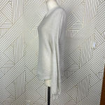 Sundance Catalog Wool Mohair Knit Beige Ribbed Sweater Size US Large Photo 6