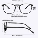 Clear Blue Light Filter Glasses Photo 5