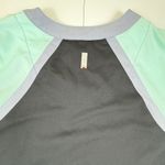 Grey's Anatomy  by Barco Active Scrub Top Women's M Black Aqua V-Neck Photo 10