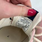 Sebago John Panama Women's Low Cut Lace Up Canvas Sneakers Pink White Size 7 Photo 6