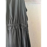 HYFVE  maxi halter dress black S dark romantic prairie date night tiered feminine Photo 8