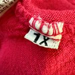 Oh My Gauze! Cold Shoulder Maxi Dress Women's 1X Pink Slit Beach Coastal Travel Photo 15