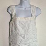 Madewell 100% Linen Cross Back top Size 00 Photo 0