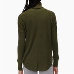 Babaton The Group by  Thermal Cowlneck Sweater Size medium Green Photo 1