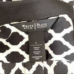 White House | Black Market  black and white tunic top Photo 4