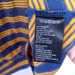 Urban Outfitters Bdg  Blue Yellow Stripe Mini Dress Size Small Photo 4