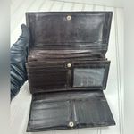 Fendi Vintage Zucca FF Monogram Canvas Wallet with Black Leather Trim Photo 5