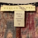 Anthropologie  Weston Wear short sleeve‎ blouse size small Photo 8