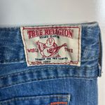 True Religion  Blue Denim Pencil Skirt Photo 2