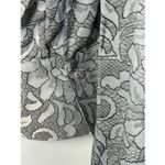 Foxcroft  NYC Women wrinkle free silver sheen long sleeve top size 22W shaped NWO Photo 2