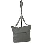 Genuine Leather Borse in Pelle Made in Italy Shoulder Bag Gray Photo 1