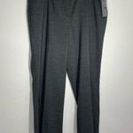 Worthington Gray Mini Tweed Pattern Straight Leg Career Slack Pant Size 16W Photo 0