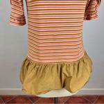 Anthropologie Maeve Ruffled Peplum Top Photo 5