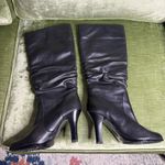 Sofft Belfast Slouchy Boot Leather Tall Boots Size 9.5 Black Photo 3