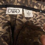 Cato black & gold straight cut pants. Size 8. Photo 10