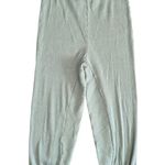 Free People  Intimately Women’s M Light Green Most Wanted Button Front Joggers Photo 2