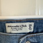 Abercrombie & Fitch  The Ankle Straight Ultra High Rise Jean size 29/8L (long) Photo 1